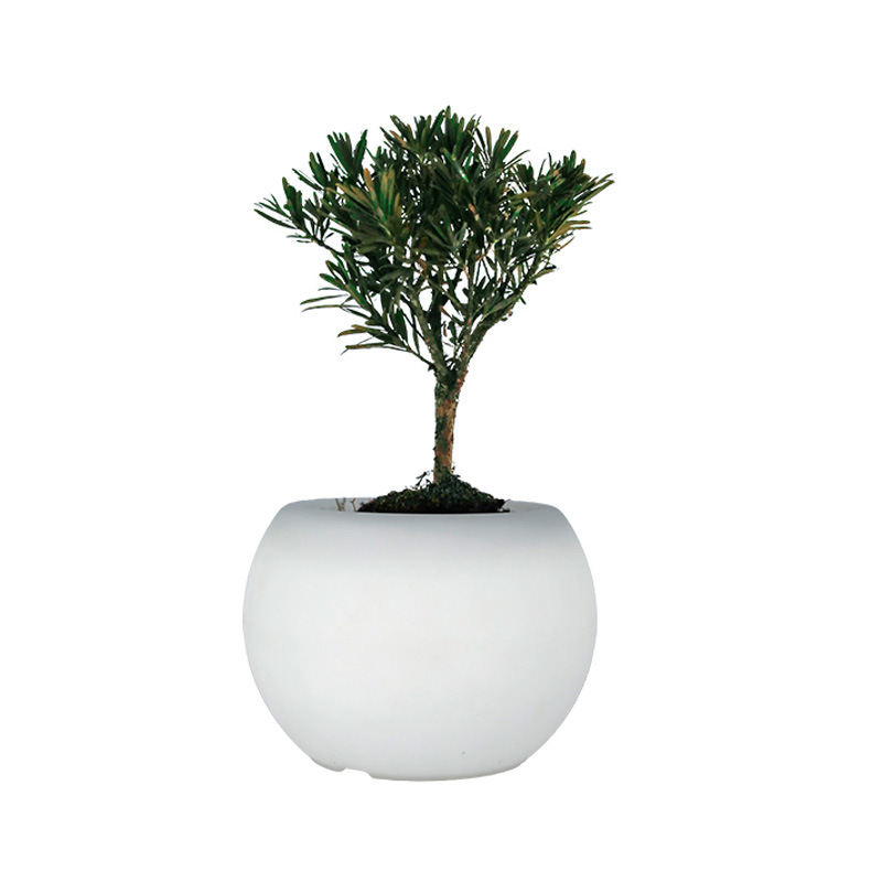Globe Flower Pot