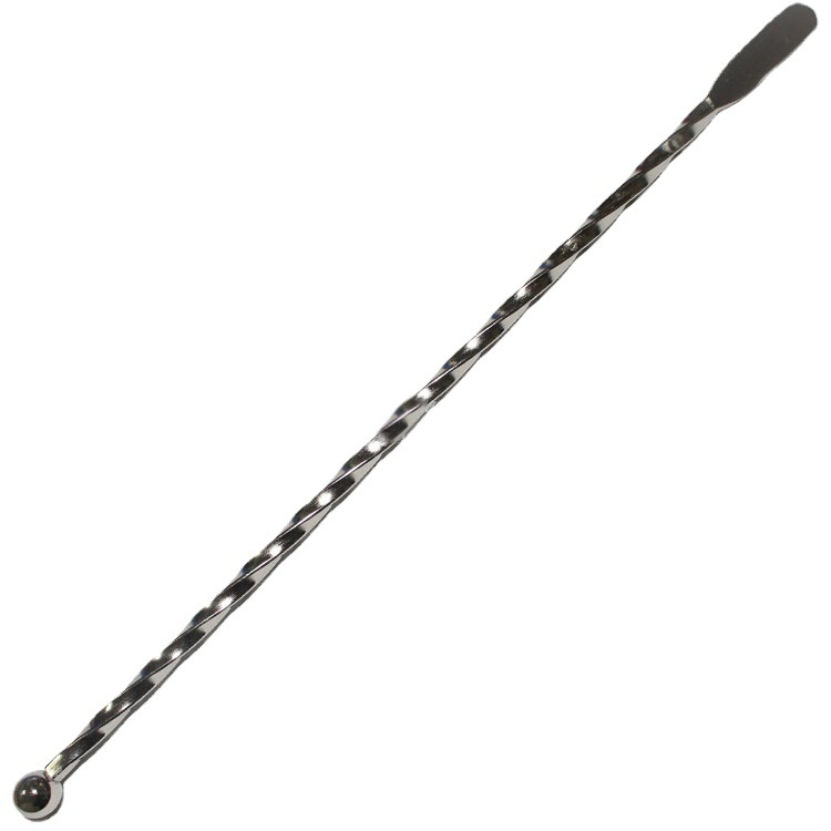  Stainless steel twisted stirring stick for cocktial