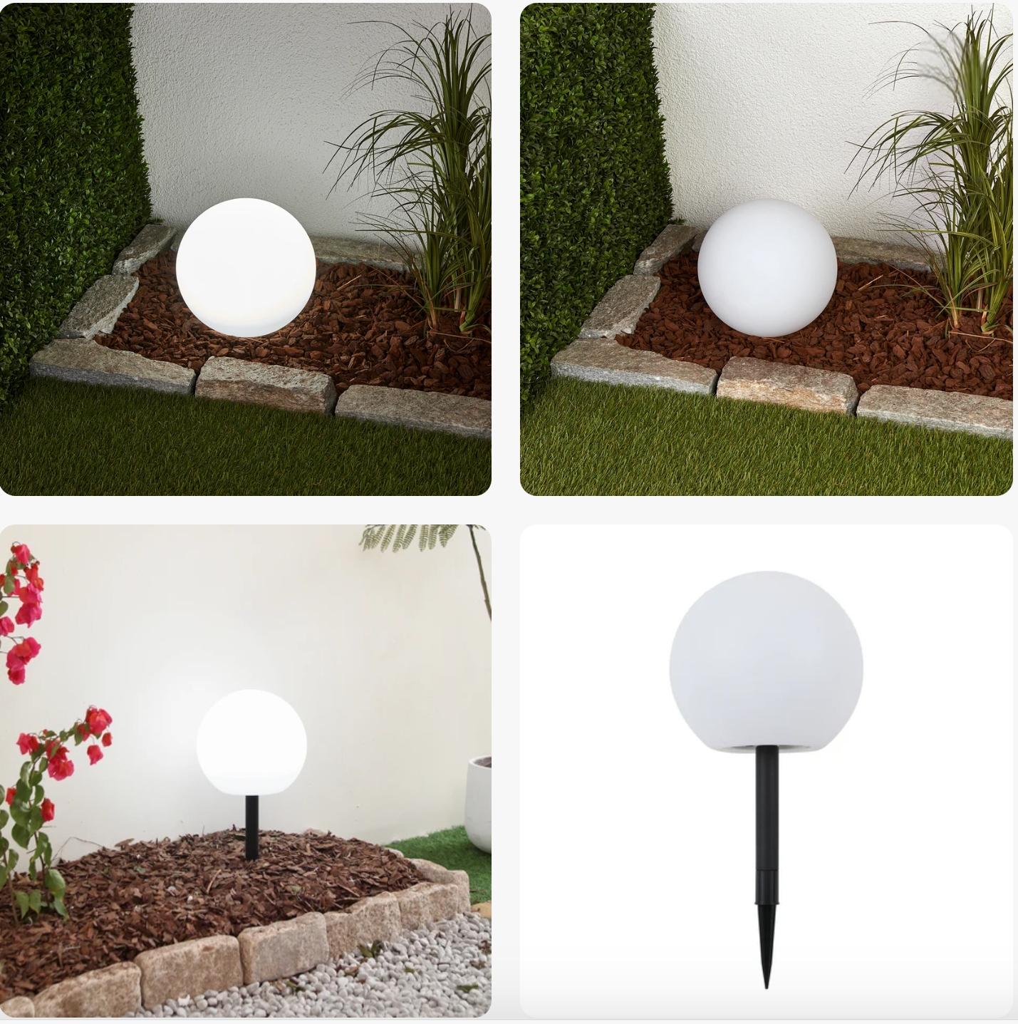 2 in 1 Solar and USB Chaging Ball